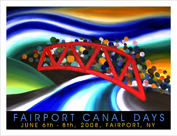 2008 Canal Days Poster