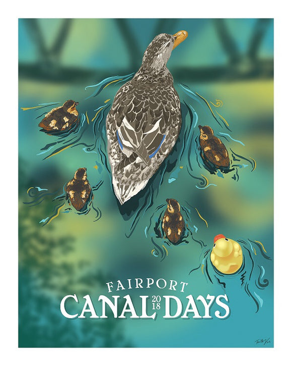 2018 Canal Days Poster